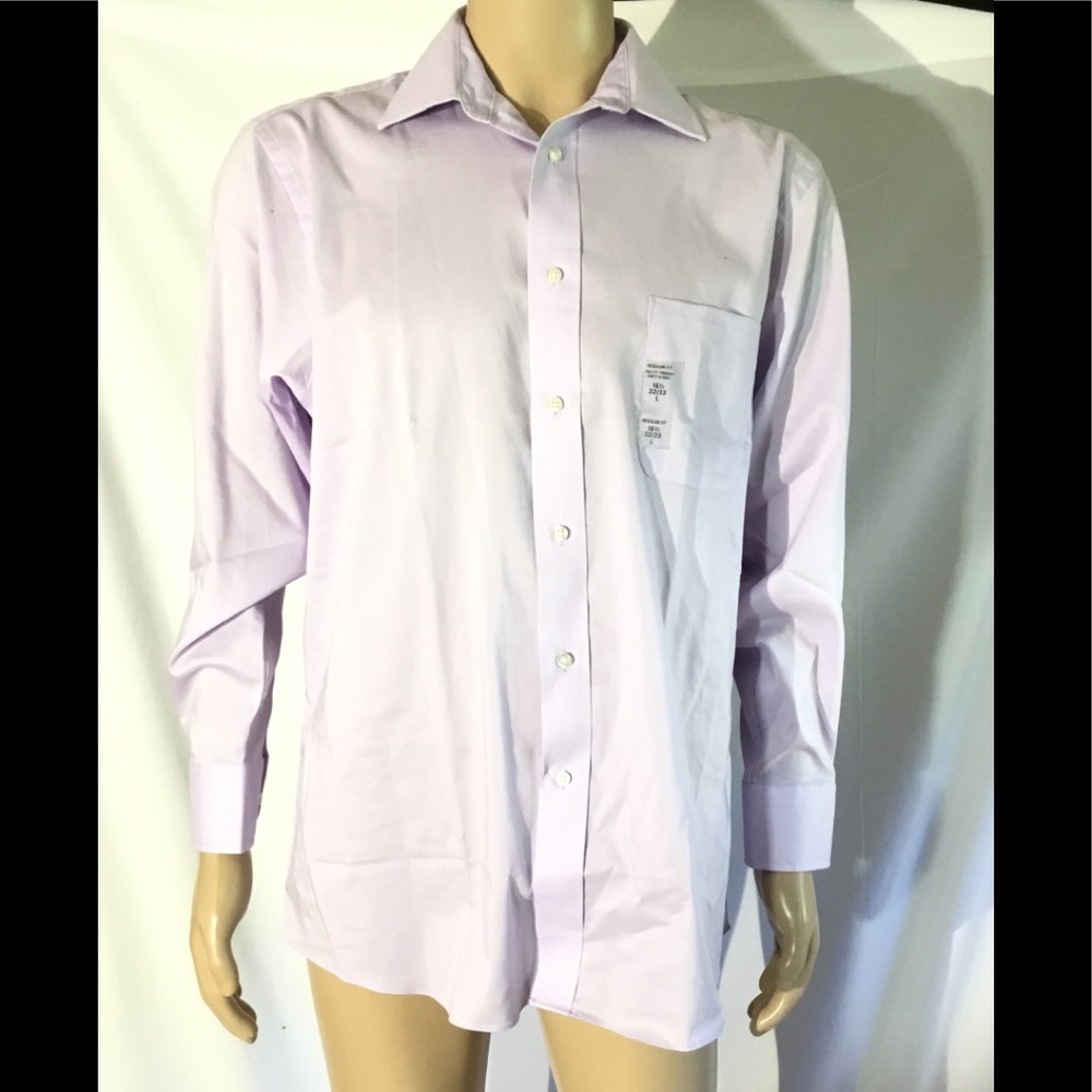 Chaps Regular Fit Comfort Stretch Dress Shirt NWT